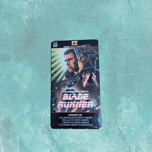 Vintage Blade Runner VHS (1982) – Classic Sci-Fi Thriller, Untested